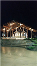 Cottageville Park Picnic Shelter in the Night